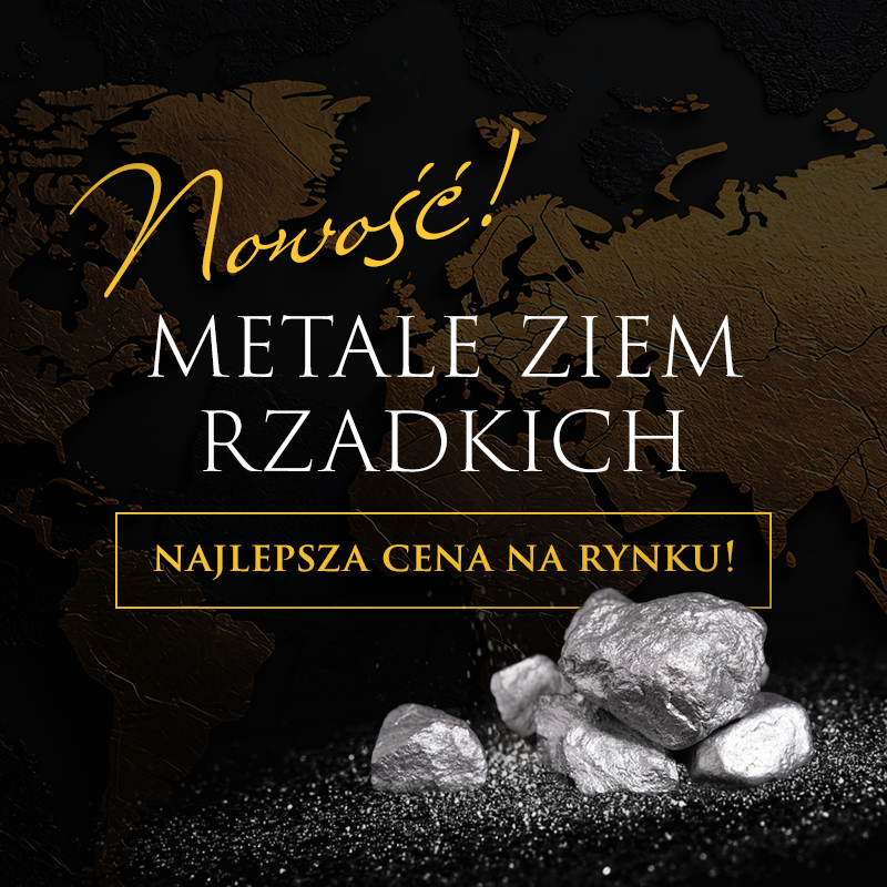 Metale ziem rzadkich w Mennicy Skarbowej - NOWOŚĆ